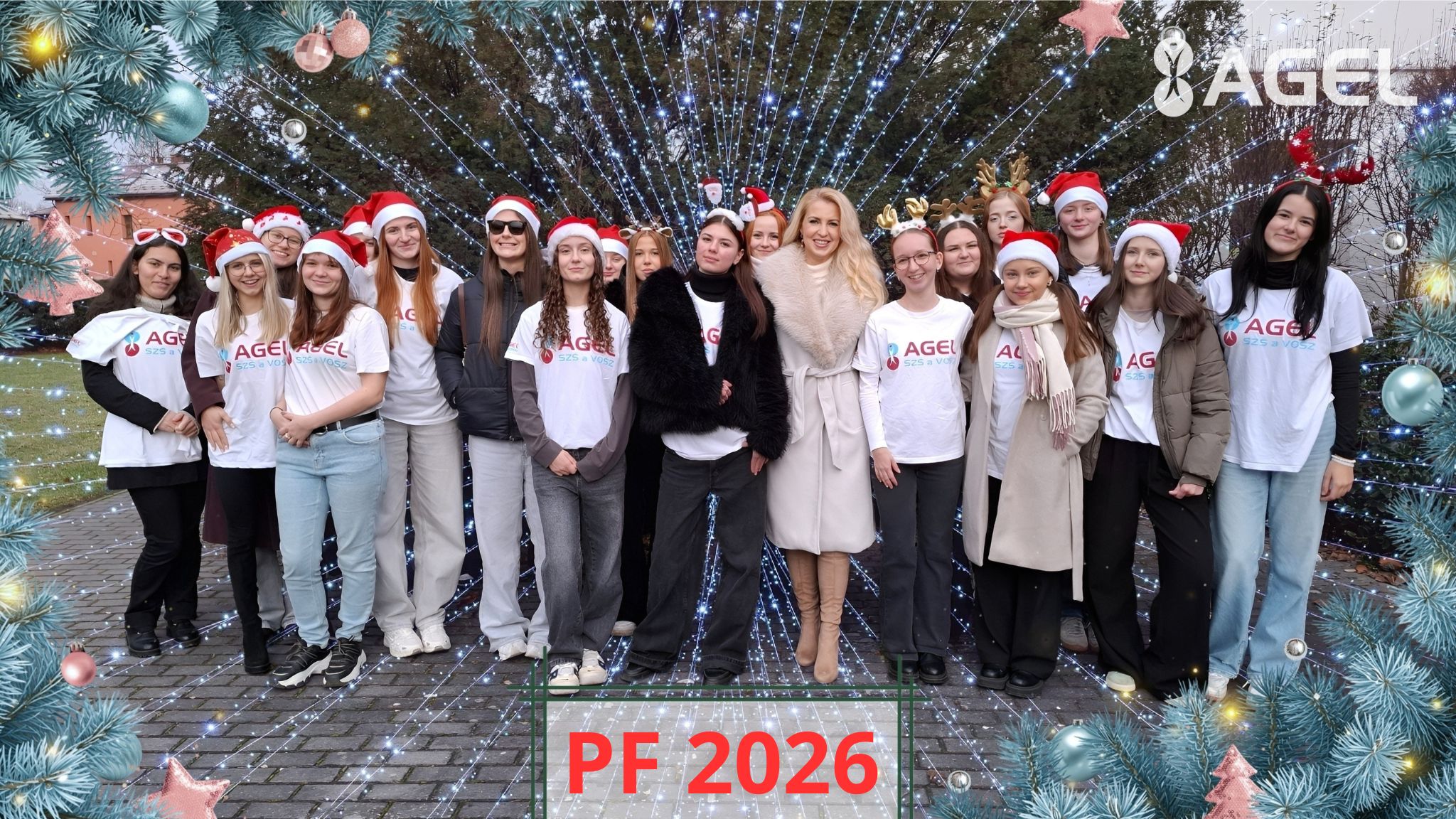 Vánoční přání ředitelky AGEL Střední zdravotnické školy a Vyšší odborné školy zdravotnické